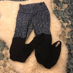 Lululemon Leggings with stirrups! Size 8.